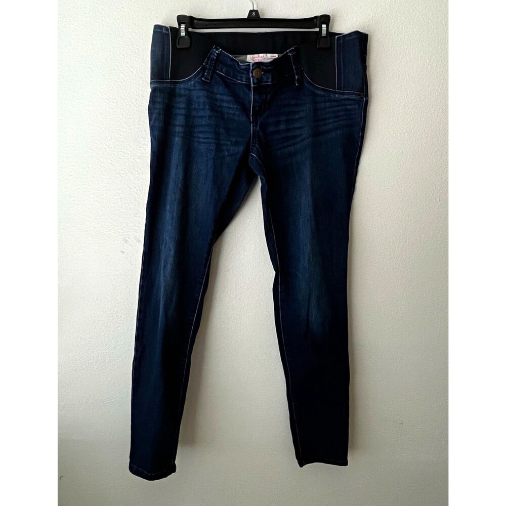 Isabel Maternity by Ingrid & Isabel Skinny Dark Wash Stretch Jeans Size 4